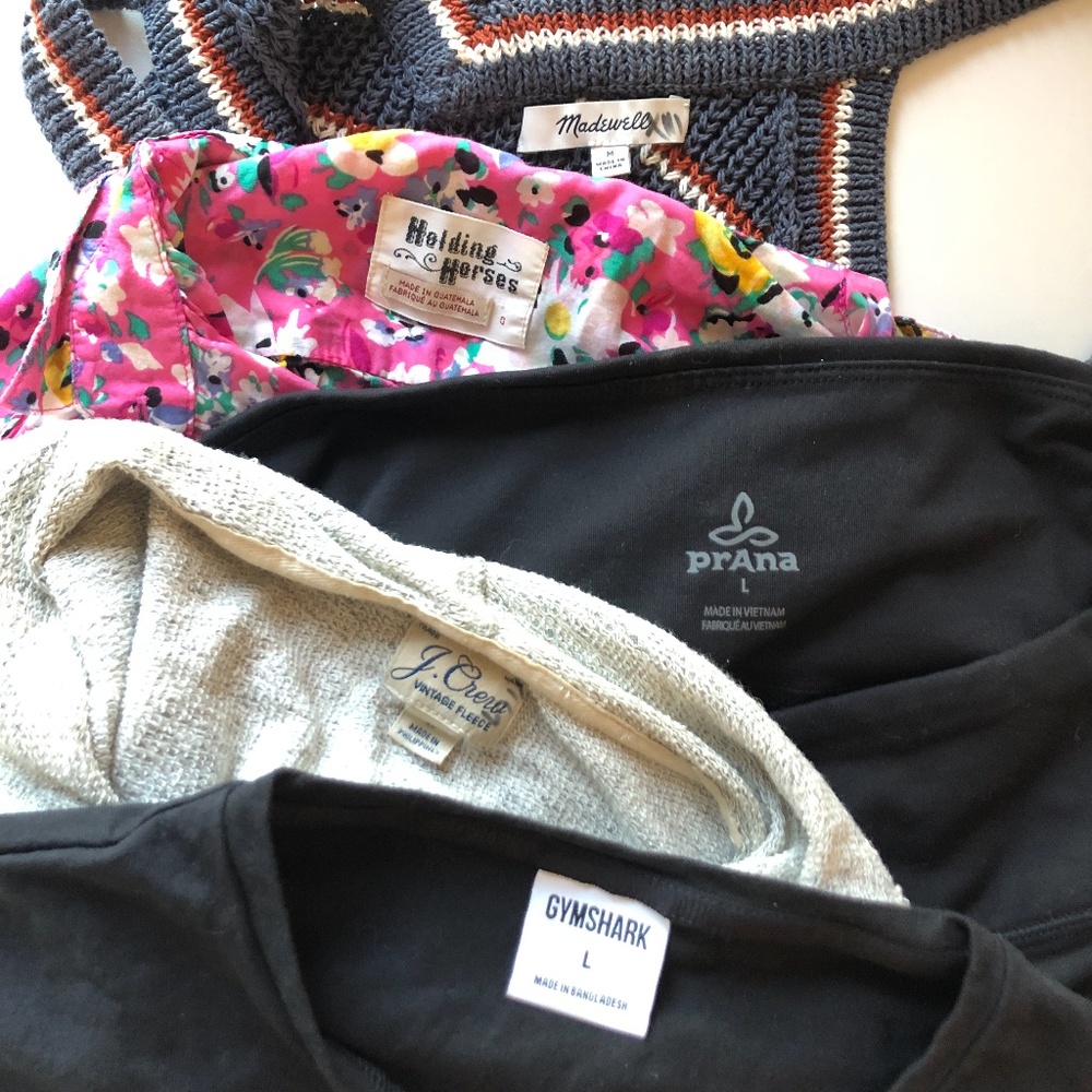Drop 2, Box 2: J. Crew, Kut from the Kloth, Madewell, Torrid, Gymshark...